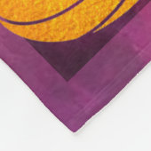 BuddhaTodayV4 #1 Gemütlicher Buddha Fleece Blanket (Ecke)