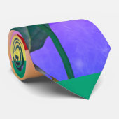 BuddhaTodayV4 #1 Sonnenrose Buddha  Krawatte (Gerollt)