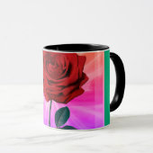 BuddhaTodayV4 #1 Sonnenrose Buddha-Tasse  Tasse (VorderseiteRechts)