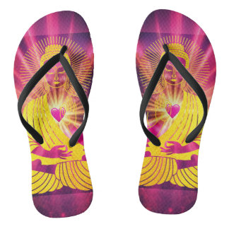 BuddhaTodayV4 #2 "Walk in Peace" Badesandalen