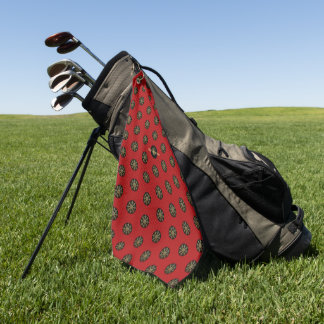 Buddhismus Goldenes Dharma-Rad Personalisiert Golfhandtuch