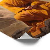 Buddhismus Gründer Poster (Ecke)