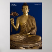 Buddhismus "Namaste" Kunstposter Poster (Vorne)