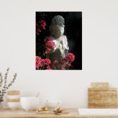 Buddhismus Poster Goddess Kuan Yin Buddha Blume (Küche)