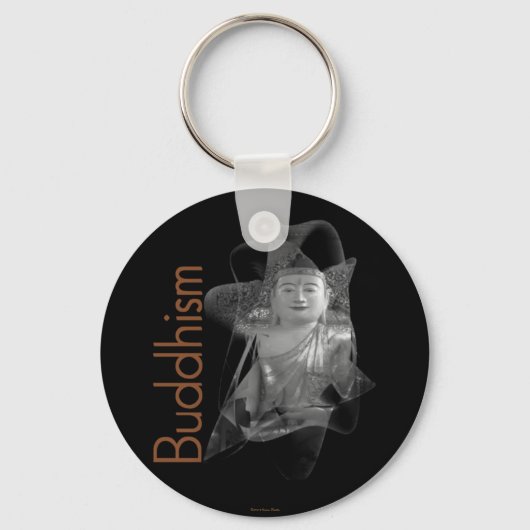 Buddhismus-Schlüsselanhänger Schlüsselanhänger (Vorderseite)