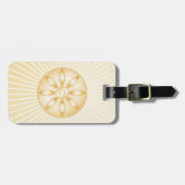 Buddhismus-Symbol Gepäckanhänger (Vorderseite horizontal)