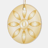 Buddhismus-Symbol Keramik Ornament (Links)