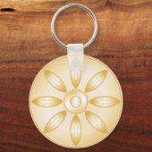 Buddhismus-Symbol Schlüsselanhänger (Vorderseite)