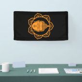 Buddhist Bodhi Day Banner (Messe)