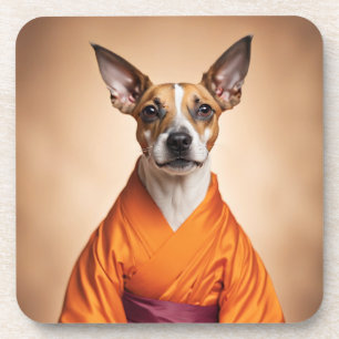 Buddhist Brazilian Terrier Getränkeuntersetzer
