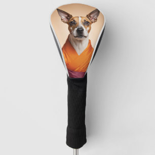 Buddhist Brazilian Terrier Golf Headcover