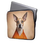 Buddhist Brazilian Terrier Laptopschutzhülle (Vorderseite Links)