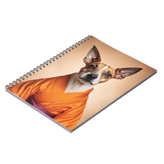 Buddhist Brazilian Terrier Notizblock (Linke Seite)