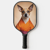 Buddhist Brazilian Terrier Pickleball Schläger (Rückseite)