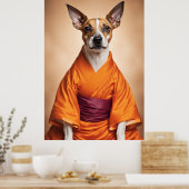 Buddhist Brazilian Terrier Poster (Küche)