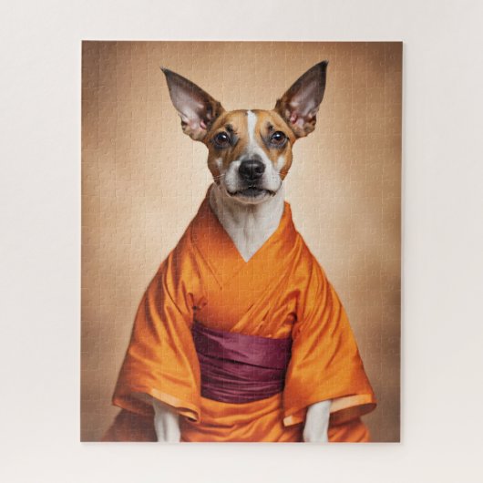 Buddhist Brazilian Terrier Puzzle (Vertikal)