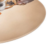 Buddhist Brazilian Terrier Schneidebrett (Ecke)