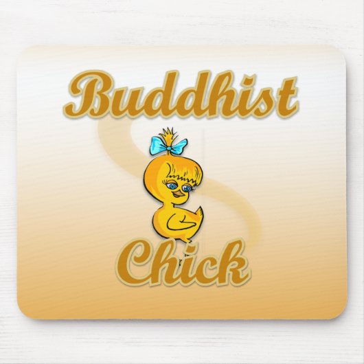 Buddhist Chick Mousepad (Vorne)