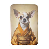 Buddhist Chihuahua Badematte (Vorderseite Vertikal)