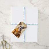 Buddhist Chihuahua Geschenkanhänger (Mit Garn)