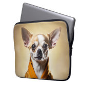 Buddhist Chihuahua Laptopschutzhülle (Vorderseite Links)