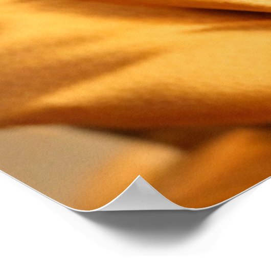 Buddhist Chihuahua Poster (Ecke)