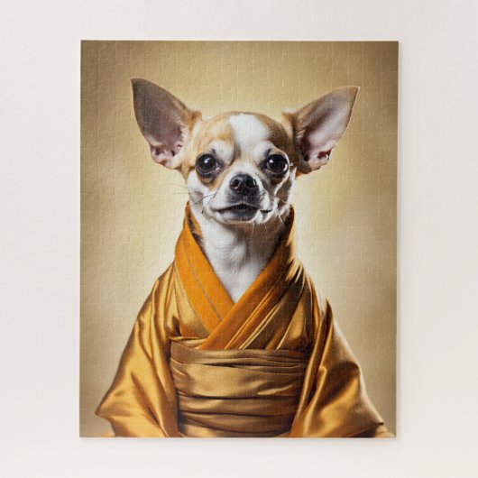 Buddhist Chihuahua Puzzle (Vertikal)
