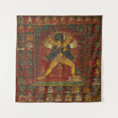 Buddhist Deity Kalachakra Wandteppich (Vorderseite)