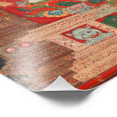 Buddhist Green Tara Newari Style Fotodruck (Ecke)