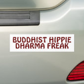 Buddhist Hippie Dharma Freak Autoaufkleber (Auf Auto)