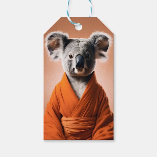 Buddhist Koala Geschenkanhänger (Vorderseite)
