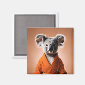 Buddhist Koala Magnet (Vorderseite/Rückseite)