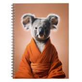 Buddhist Koala Notizblock (Vorderseite)