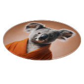 Buddhist Koala Schneidebrett (Ecke)