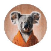 Buddhist Koala Schneidebrett (Vorderseite)