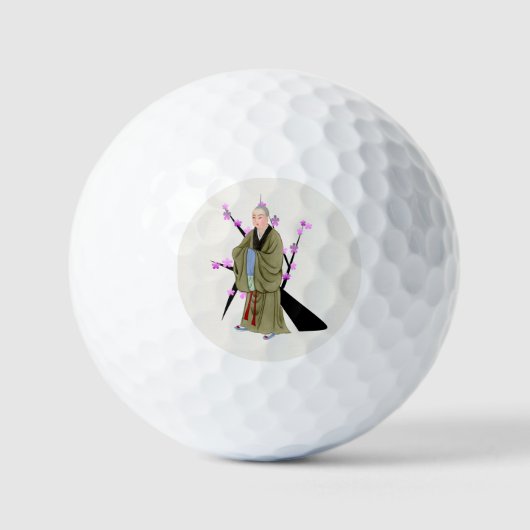 Buddhist Monk Golf Ball (Vorderseite)