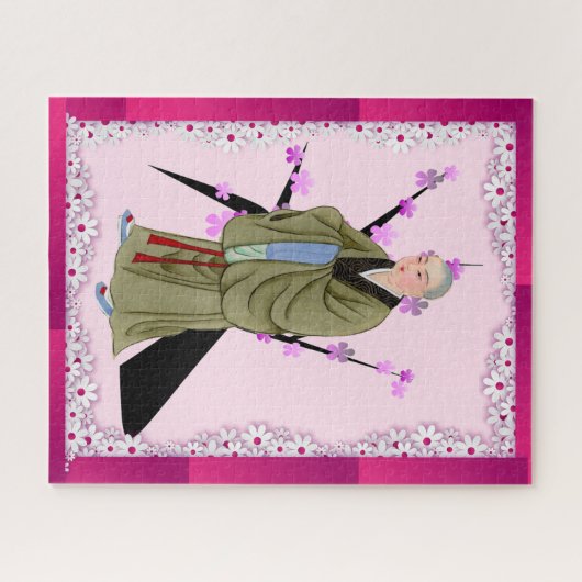 Buddhist Monk Jigsaw Puzzle (Horizontal)
