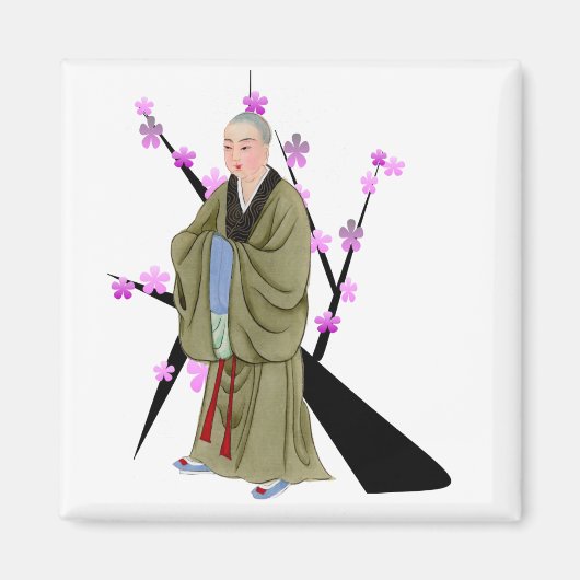 Buddhist Monk Magnet (Vorne)
