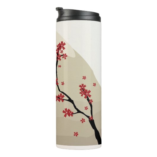 Buddhist Monk Thermal Tumbler Thermosbecher (Nach rechts gedreht)