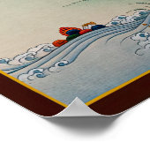 Buddhist Nine Mental Abidings Thangka Poster (Ecke)