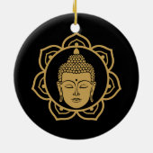 Buddhist Nirvana Day Keramik Ornament (Hinten)