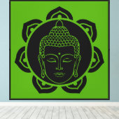 Buddhist Nirvana Day Leinwanddruck (Insitu (Holzboden))