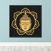 Buddhist Nirvana Day Leinwanddruck (Insitu (Holzboden))