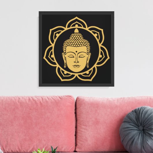 Buddhist Nirvana Day Leinwanddruck (Insitu (Wohnzimmer))