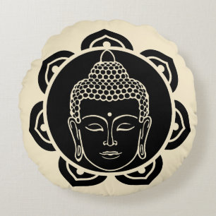 Buddhist Nirvana Day Rundes Kissen