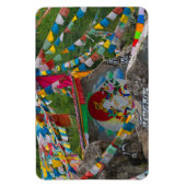 Buddhist Painting on Rocks Magnet (Vertikal)