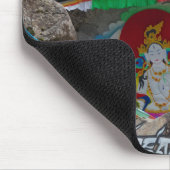Buddhist Painting on Rocks Mousepad (Ecke)