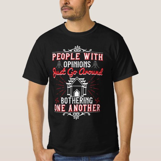 Buddhist quotes Buddhism Gift T-Shirt (Vorderseite)