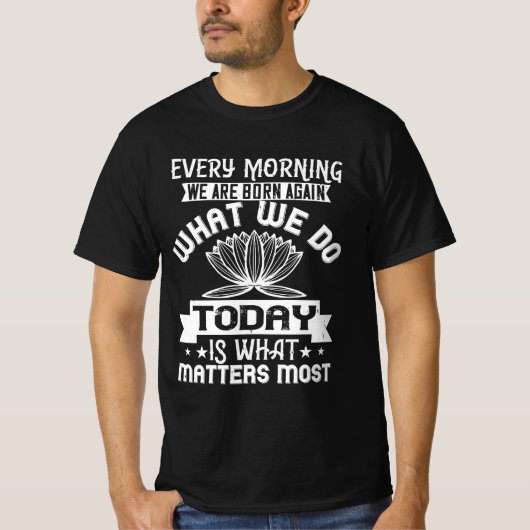 Buddhist quotes Buddhism Gift T-Shirt (Vorderseite)