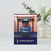 Buddhist Temple Amsterdam gram Postkarte (Stehend Vorderseite)